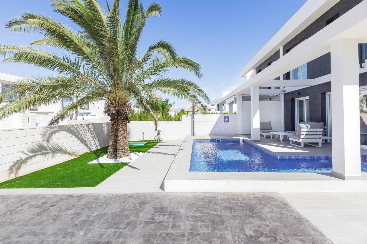Casa Bos Dolpfin Wellness Luxury Entire Villa Pool&Jacuzzi Gran Alacant near Beach Puerto Marino Esterno foto